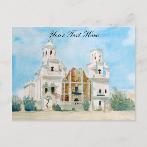 Mission San Xavier del Bac postcard