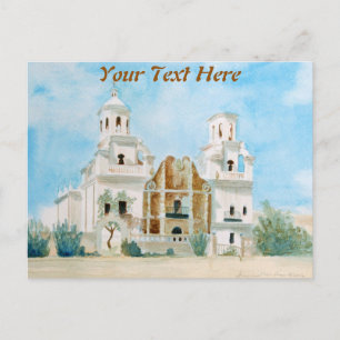 Mission San Xavier del Bac Postcard
