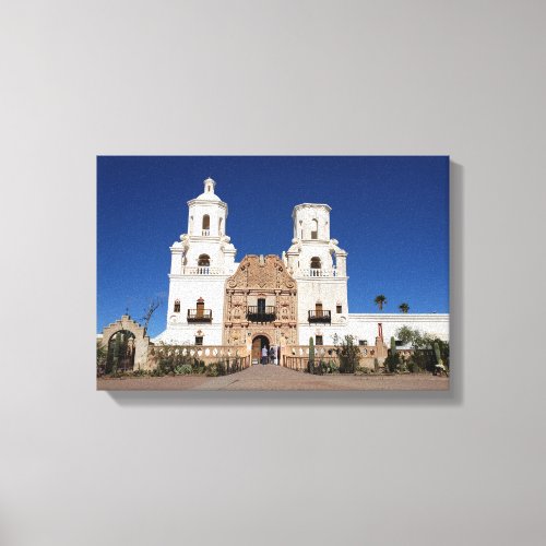 Mission San Xavier Del Bac Tucson AZ Canvas Print