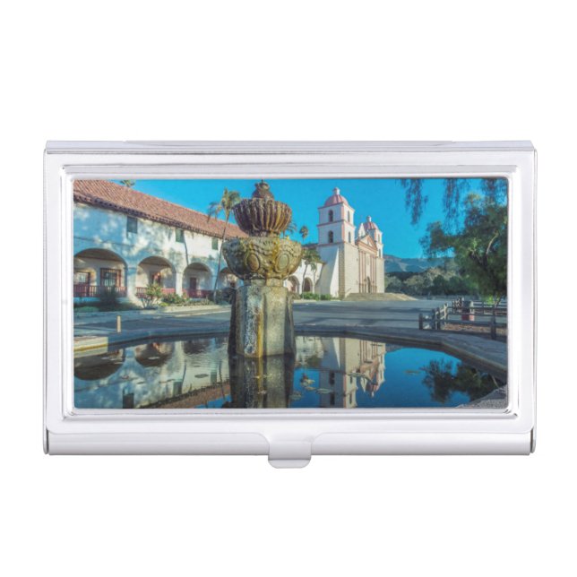 Mission Santa Barbara Business Card Case (Front)