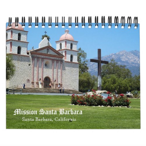 Mission Santa Barbara Calendar