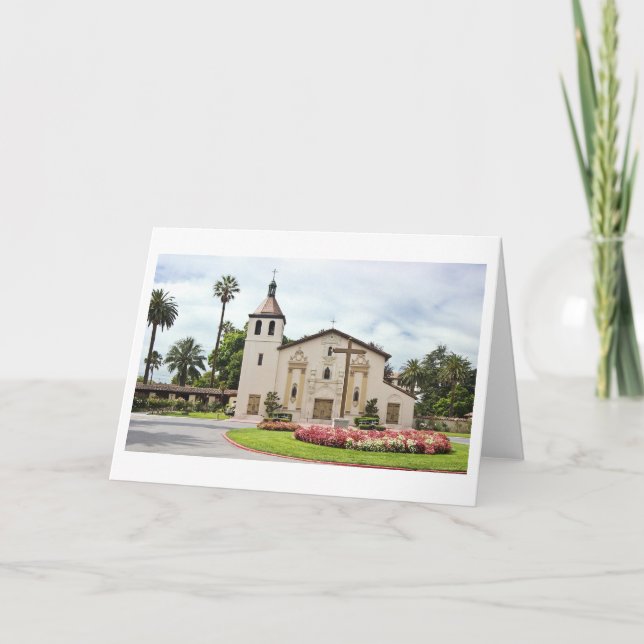 Mission Santa Clara de Asis Card (Front)