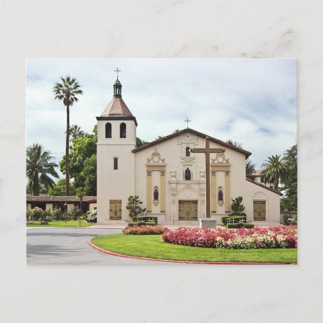 Mission Santa Clara de Asis Postcard (Front)