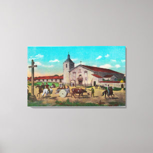 Mission Santa Clara de AsisSanta Clara, CA Canvas Print