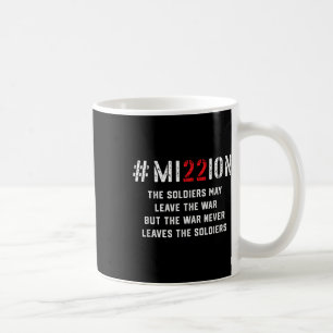 Mission Save 22 A Day Veteran Lives Suicide Awaren Coffee Mug
