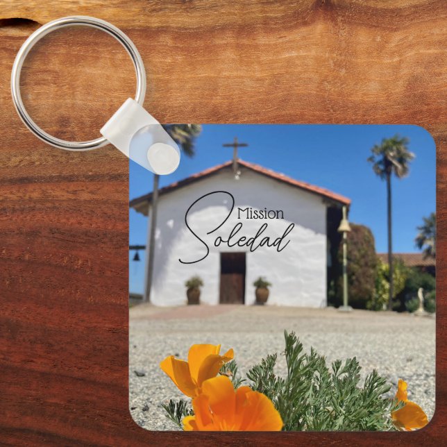 Mission Soledad souvenir keychain (Front)