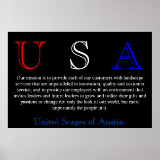 Mission Statement Poster
