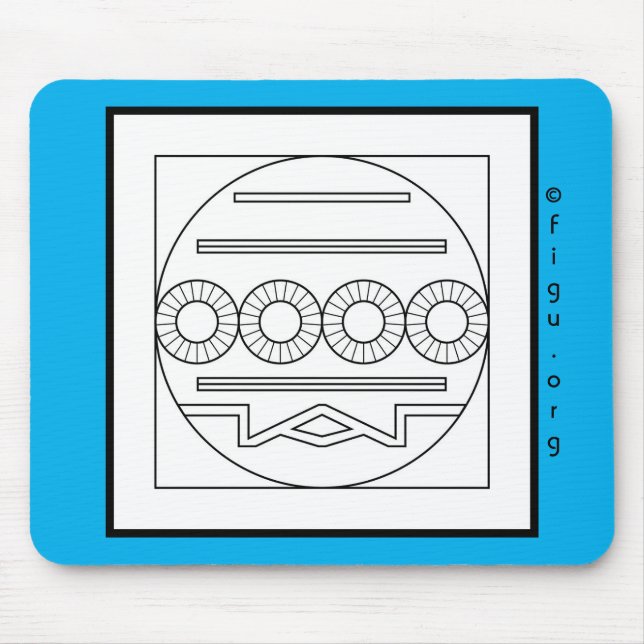 Mission / Task Symbol Mouse Pad (Front)