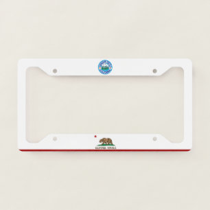 Mission Viejo (California) city flag License Plate Frame