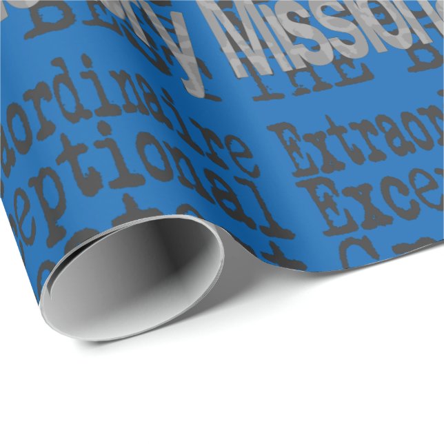 Missionary Extraordinaire Wrapping Paper (Roll Corner)