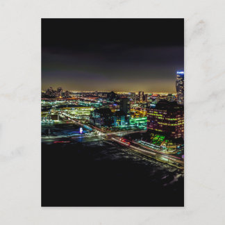 Mississauga, Ontario At Night Postcard