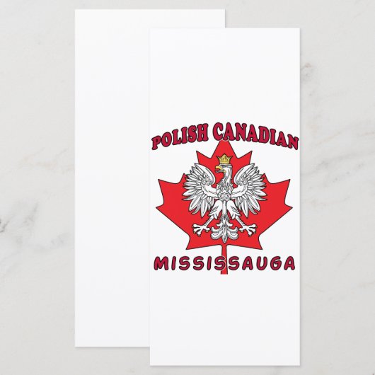 Mississauga Polish Canadian Leaf (Front/Back)