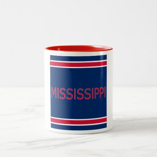 Mississippi 11 oz Two_Tone Mug