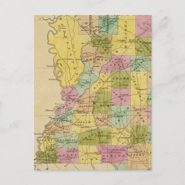 Mississippi 4 postcard (Front)