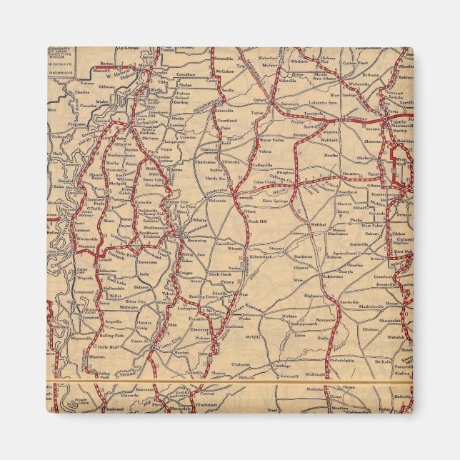 Mississippi 6 magnet (Front)