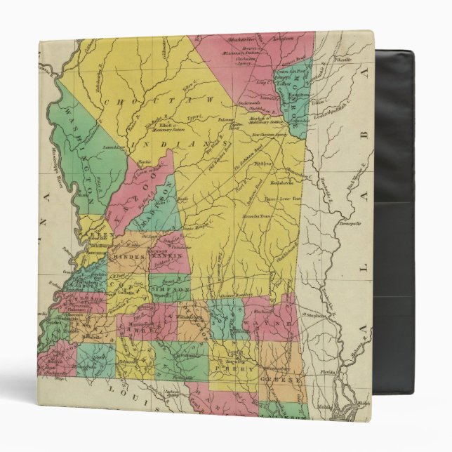 Mississippi 9 3 ring binder (Front/Inside)