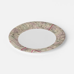 Mississippi and Alabama Paper Plates