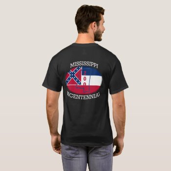 Mississippi Bicentennial T-shirt by Dollarsworth at Zazzle