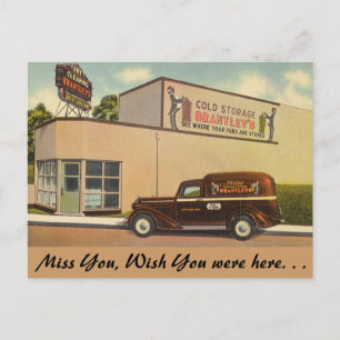 Mississippi, Brantley's Cold Storage Postcard