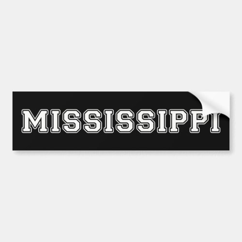 Mississippi Bumper Sticker