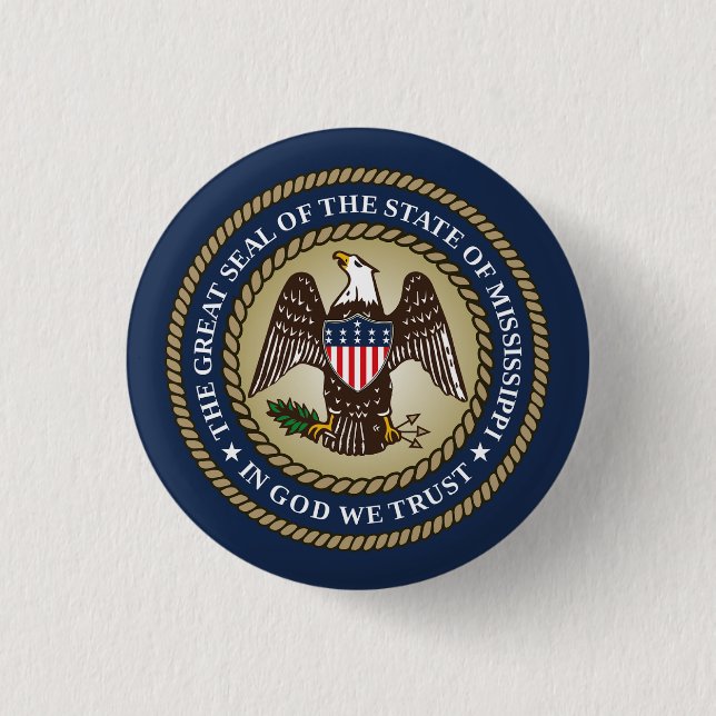 Mississippi Button (Front)