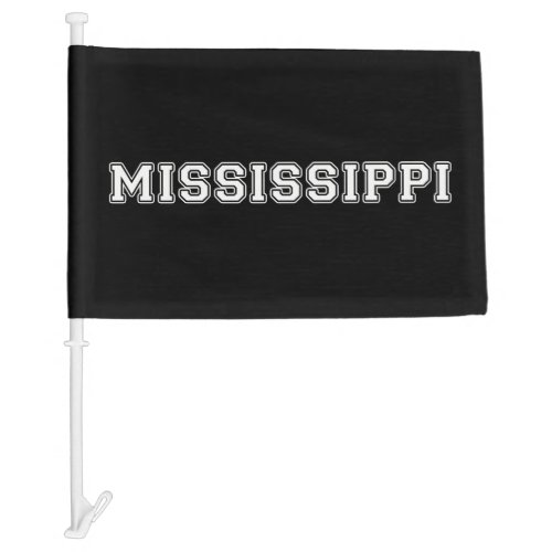 Mississippi Car Flag