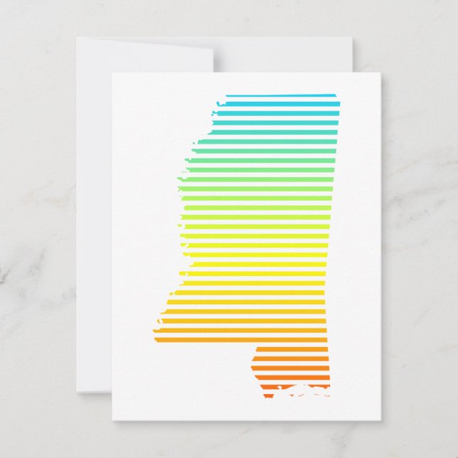 mississippi chill fade invitation (Front)