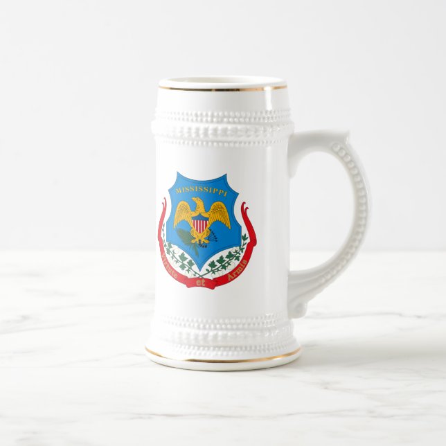 Mississippi Coat of Arms Mug (Right)