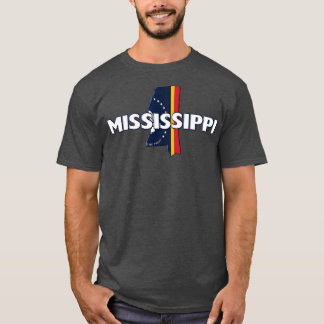 Mississippi Colored State T-Shirt
