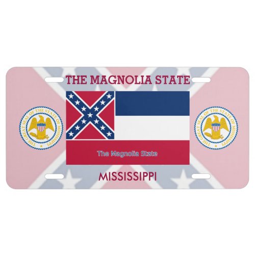 Mississippi Custom Front License Plate