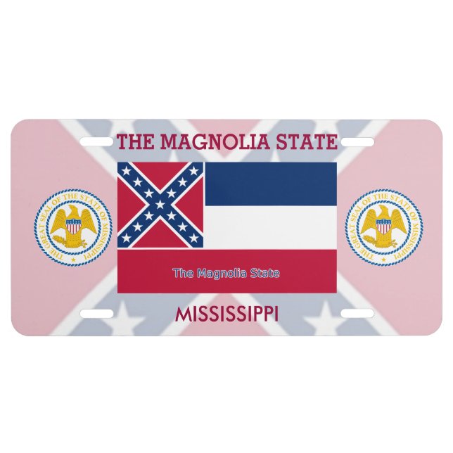 Mississippi Custom Front License Plate (Front)
