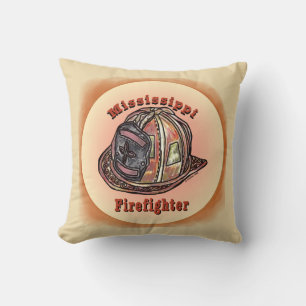 Mississippi Firefighter pillow