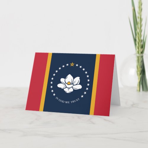 Mississippi Flag 2020 New Card