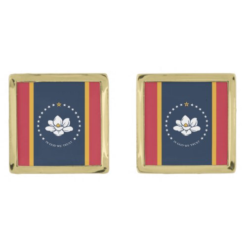 Mississippi Flag 2020 New Cufflinks