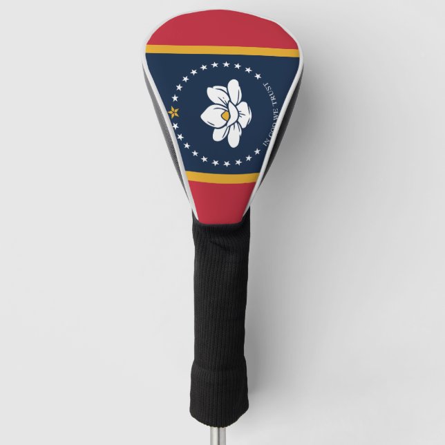 Mississippi Flag 2020 New Golf Head Cover (Front)