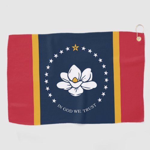 Mississippi Flag 2020 New Golf Towel