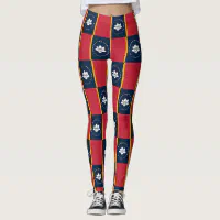 Mexico Flag Mexican Patriotic Leggings