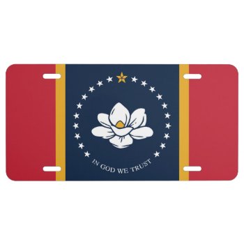 Mississippi Flag 2020 New License Plate by YLGraphics at Zazzle