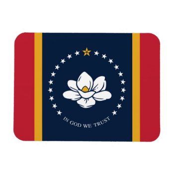 Mississippi Flag 2020 New Magnet by YLGraphics at Zazzle