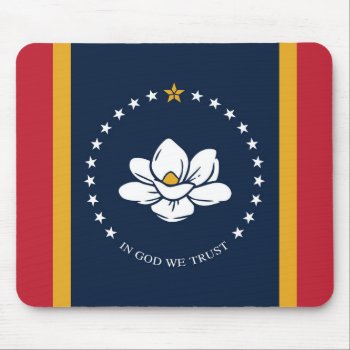 Mississippi Flag 2020 New Mouse Pad by YLGraphics at Zazzle