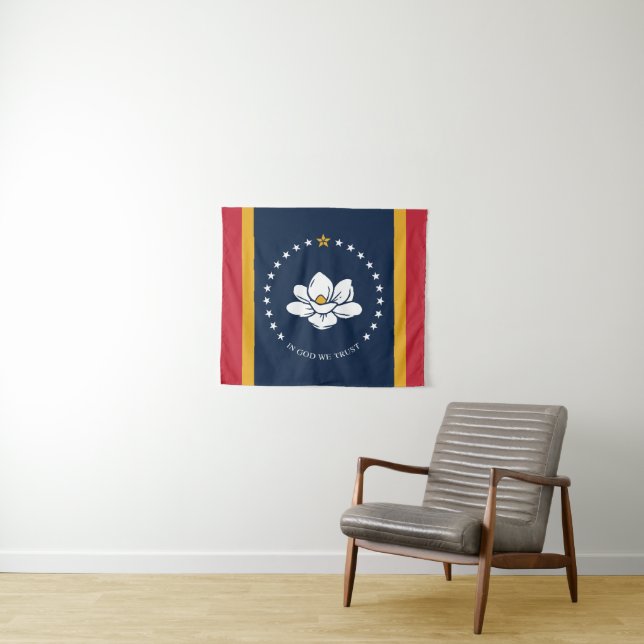Mississippi Flag 2020 New Tapestry (In Situ (Horizontal))