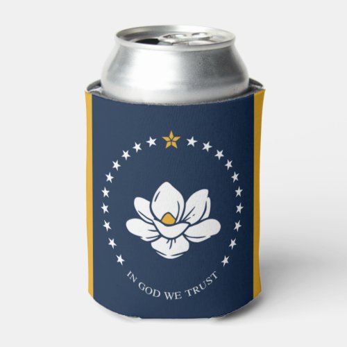 Mississippi flag can cooler