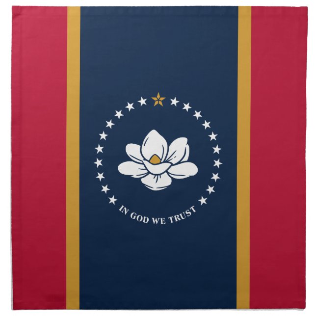 Mississippi Flag MoJo Napkin (Front)