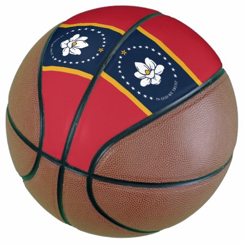 Mississippi Flag _ New Magnolia Flag Basketball