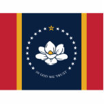 Mississippi Flag - New Magnolia Flag Cutout<br><div class="desc">New Mississippi flag,  also known as Magnolia flag was adopted in 2020. Here you can find awesome Mississippi Flag gift ideas,  New Magnolia flag souvenirs and amazing gift ideas for Mississippi patriot.</div>
