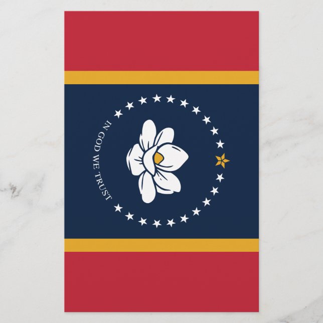 Mississippi Flag - New Magnolia Flag Flyer (Front)