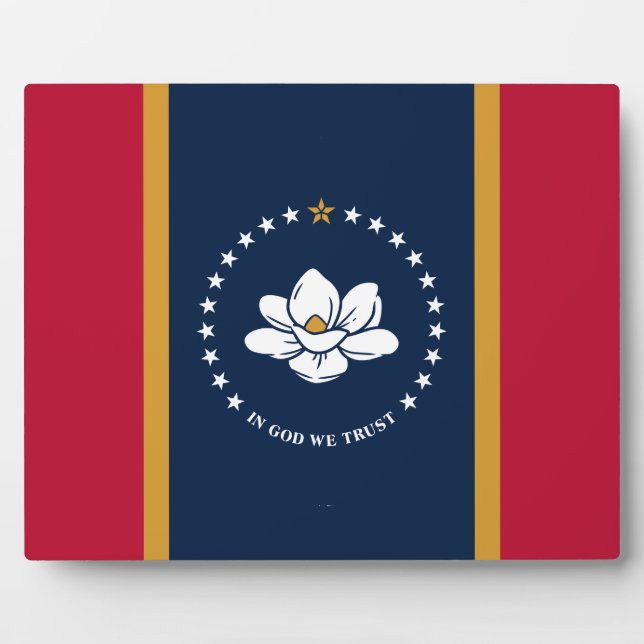 Mississippi Flag Plaque (Front)