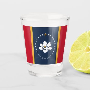 Mississippi Flag Shot Glass by Pir1900 at Zazzle