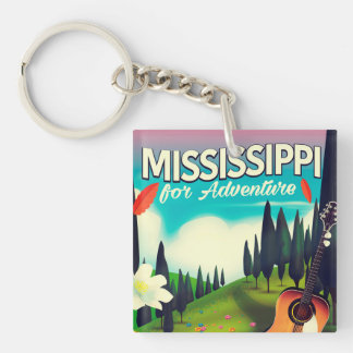 Mississippi For adventure Keychain