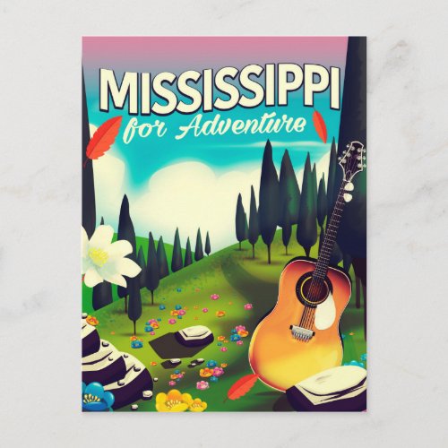 Mississippi For adventure Postcard